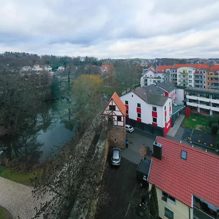 Aussergewoehnliche Uebernachtung Im Wehrturm Bad Hersfeld Exterior photo