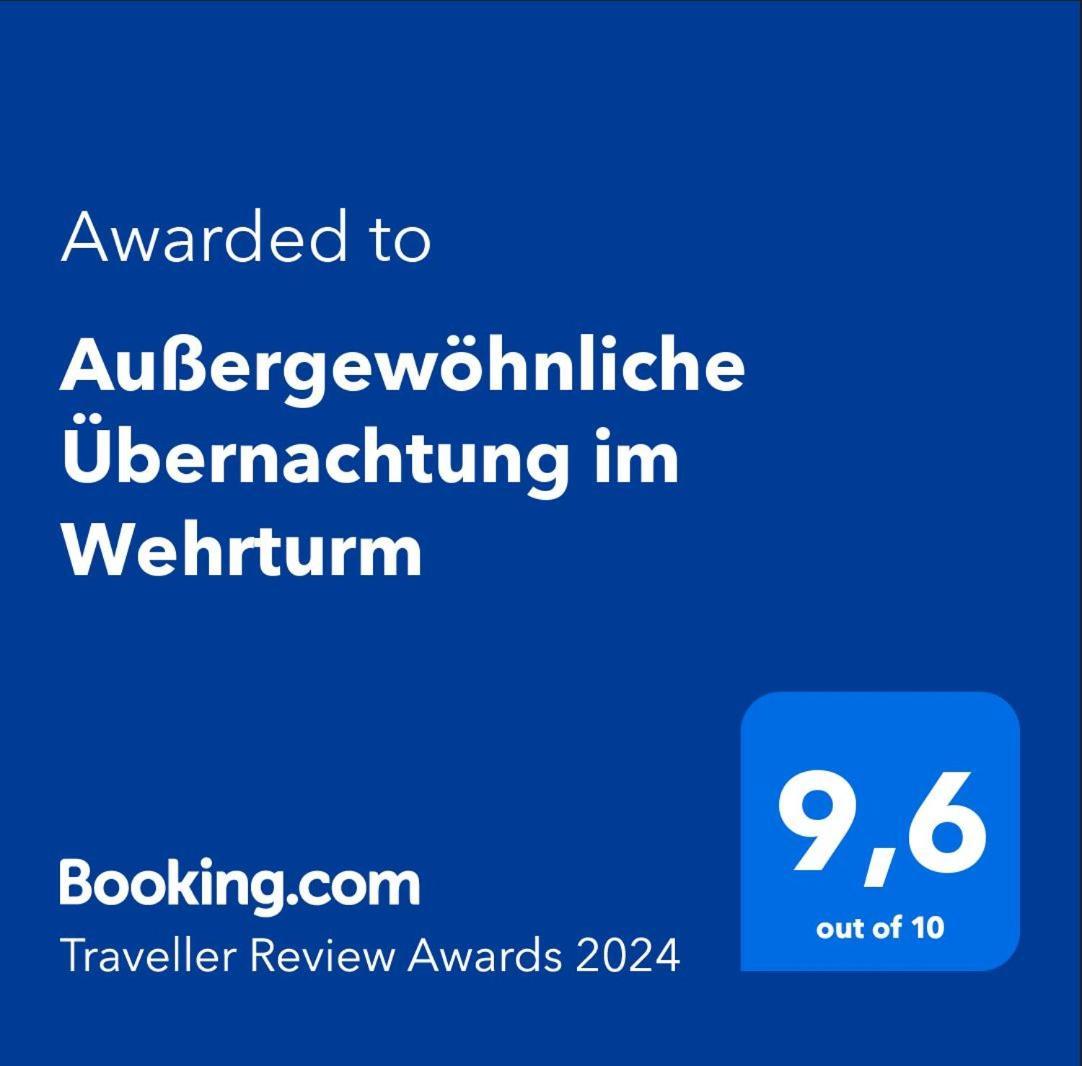 Aussergewoehnliche Uebernachtung Im Wehrturm Apartment *